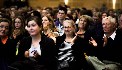 Audience at a Climate Academy event
