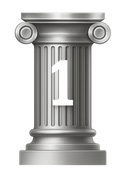 Silver Column 1 blank plinth